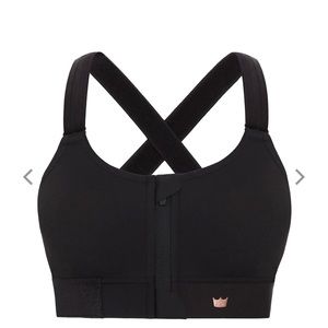 - 2LUXE SHEFIT BLACK FLEX SPORTS BRA